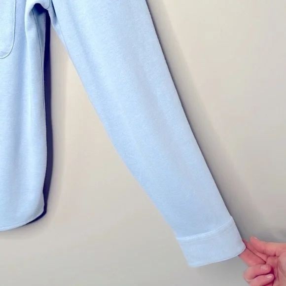 Lululemon Athletica Baby Blue Soft Knit Overshirt - Picture 8 of 13